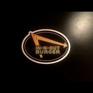 In-N-Out Burger Authentic Sticker